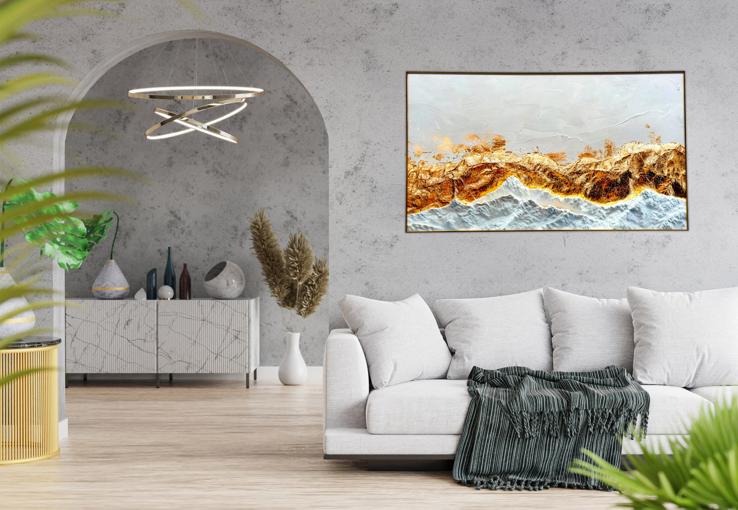 Golden Waves artwork