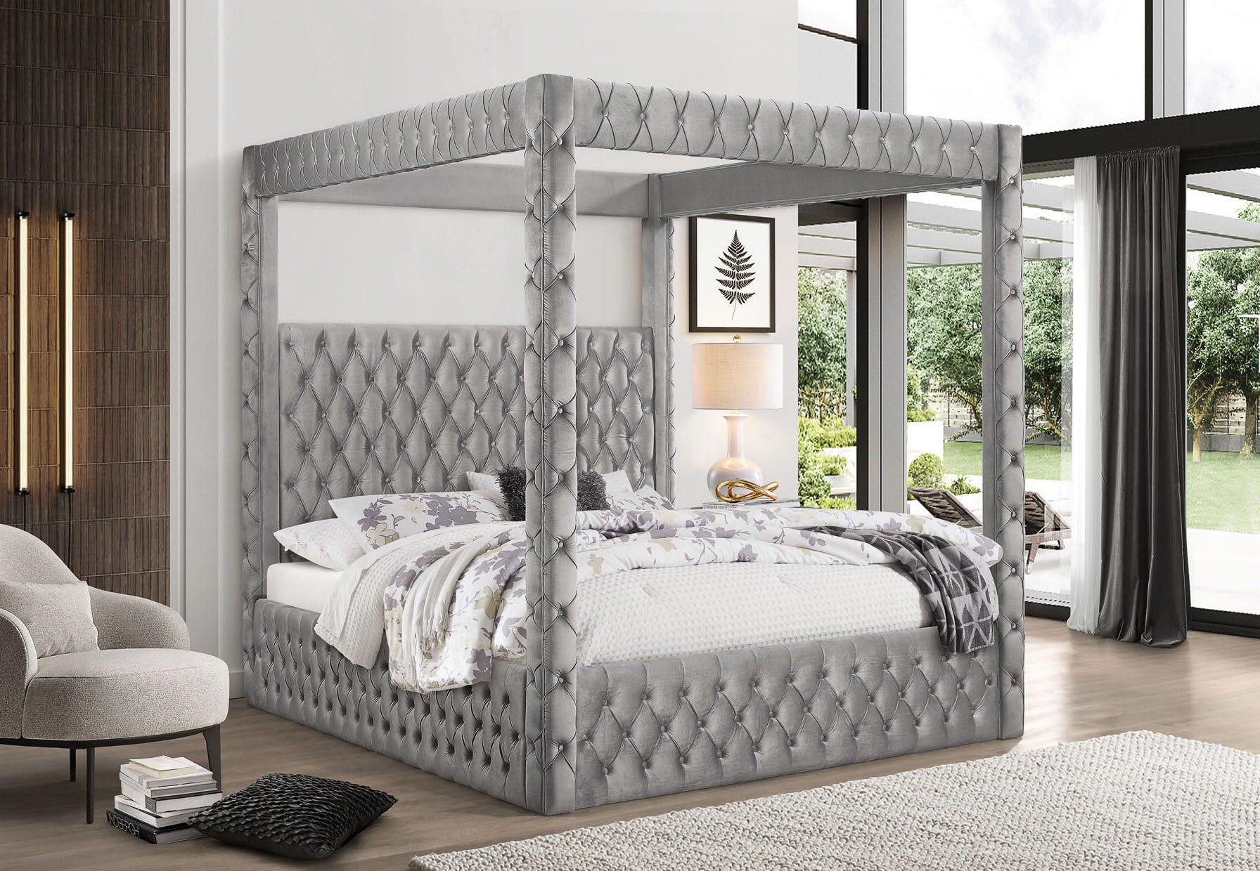 AYA CANOPY BED – AjsFurniture