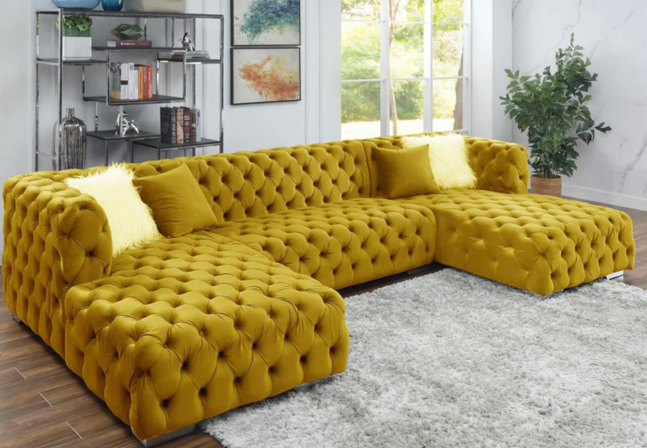 Nervana Velvet Sectional