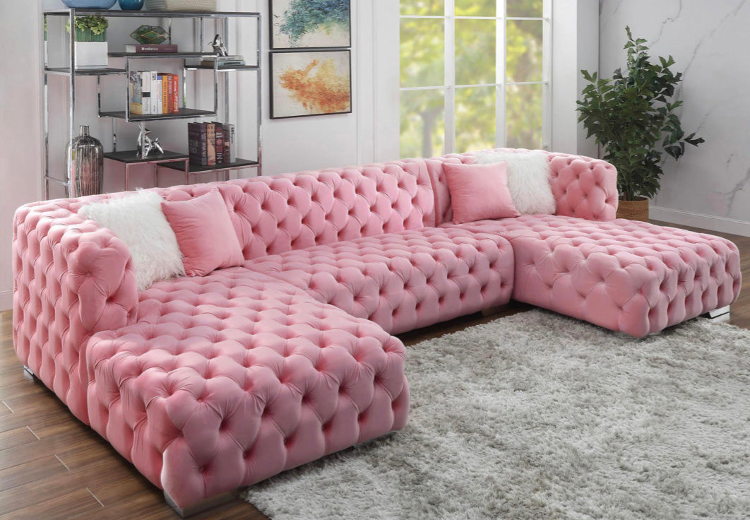 Nervana Velvet Sectional