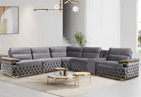 Java Velvet Sectional