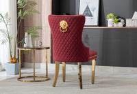 LION DINNING CHAIRS -GOLD