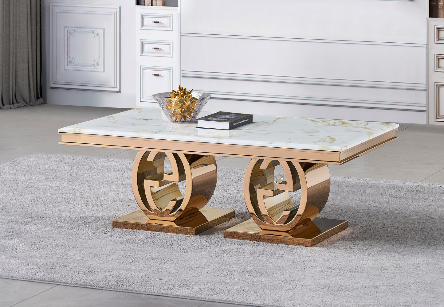GG COFFEE TABLE- ROSE