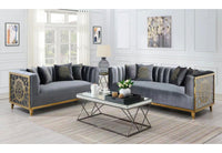 Vers Velvet Sofa