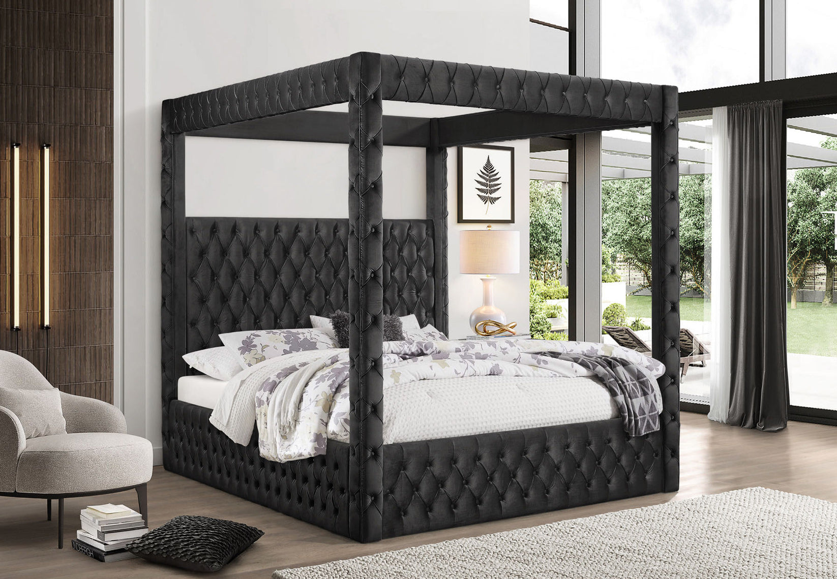 AYA CANOPY BED – AjsFurniture