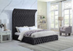 Yafa Velvet Bed - Image 2