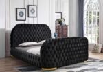 Leon Velvet Bed - Image 6