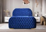 Leon Velvet Bed - Image 11