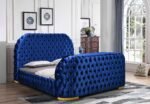 Leon Velvet Bed - Image 8