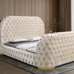 Leon Velvet Bed