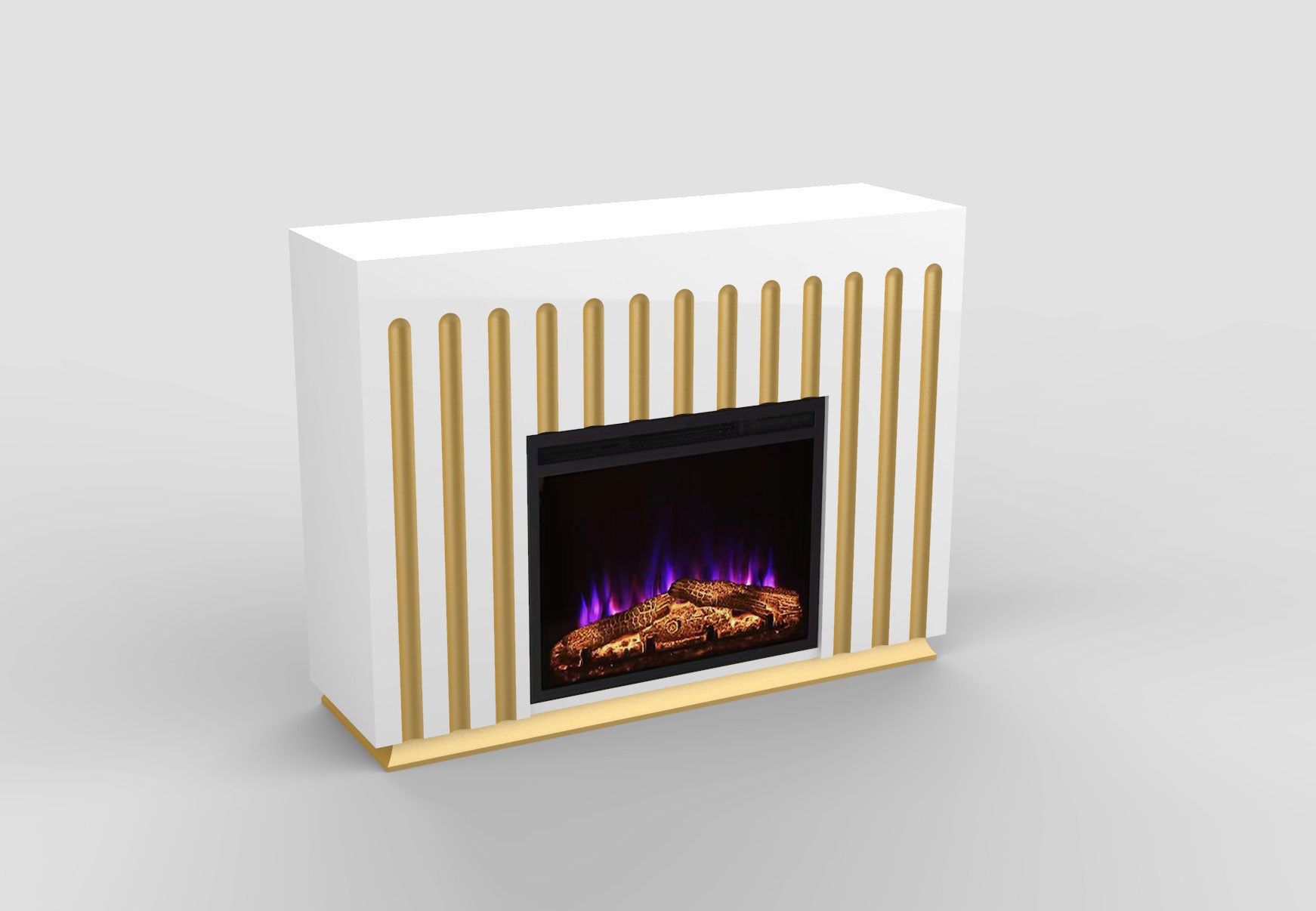 2aeb253a6987995af9922ae3c9c9e2df.jpg Cresthill Fireplace - Image 1