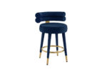 Celeste Velvet Counter Stool - Image 2