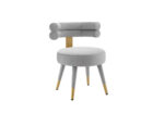 Velora Velvet Dining Chair - Image 3