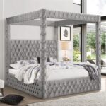 Aya Velvet Bed