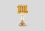 Opulent Noir Crystal Lamp - Image 2