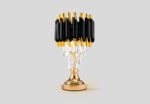 Opulent Noir Crystal Lamp - Image 4