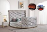 Angel Velvet Bed - Image 3