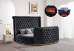 Angel Velvet Bed