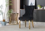 Lion Velvet Dining Chair - Image 2