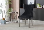 Lion Velvet Dining Chair - Image 6