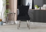 Lion Velvet Dining Chair - Image 7