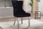 Opal Velvet Dining Chair - Image 3