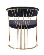 Annie Velvet Dining Chair - Image 8