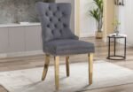 Opal Velvet Dining Chair - Image 5