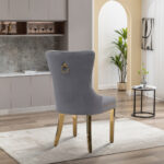 Opal Velvet Dining Chair - Image 7