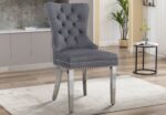 Opal Velvet Dining Chair - Image 5