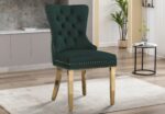 Lion Velvet Dining Chair - Image 7