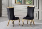 Romeo Velver Dining Chair - Image 2