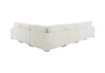 Shaggy Velvet Sectional - Image 9