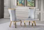 Romeo Velver Dining Chair - Image 3