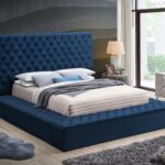 Cruz Velvet Bed