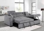 Deyana Velvet Sectional - Image 6