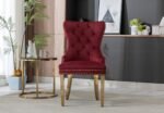 Lion Velvet Dining Chair - Image 5