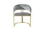 Annie Velvet Dining Chair - Image 2