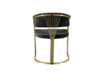 Annie Velvet Dining Chair - Image 4