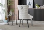 Lion Velvet Dining Chair - Image 5