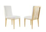 Shelly Velvet Dining Chair - Image 4