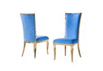 Roxy Velvet Dining Chair - Image 3