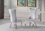 Romeo Velver Dining Chair - Image 2