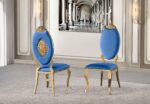 Yara Velvet Dining Chair - Image 4
