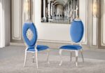 Yara Velvet Dining Chair - Image 5