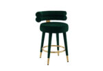 Celeste Velvet Counter Stool - Image 4