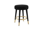 Ollie Velvet Counter Stool - Image 5